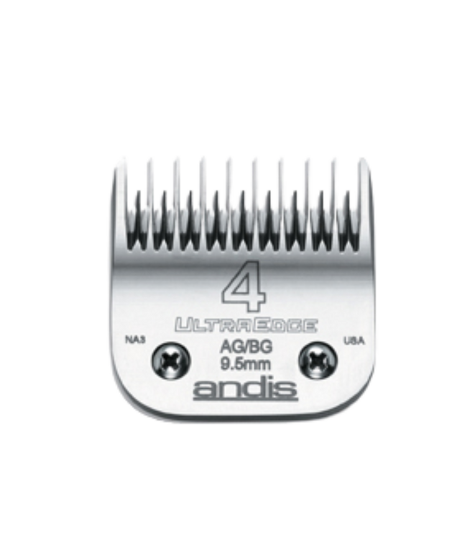 Andis scheerkop Size 4 – grof 9,5 mm skip-tooth Snap-On vervangkop voor dikke of vervilte vacht