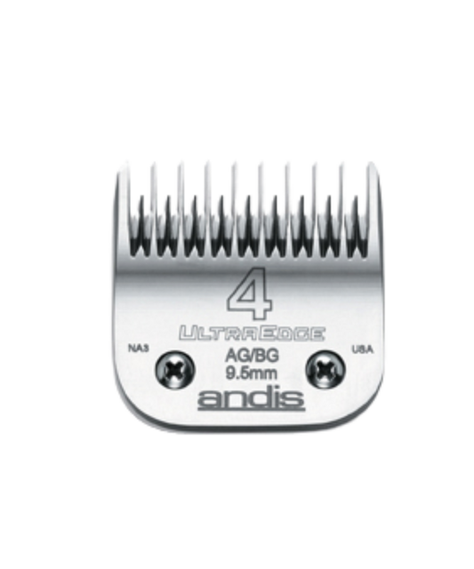 Andis scheerkop Size 4 – grof 9,5 mm skip-tooth Snap-On vervangkop voor dikke of vervilte vacht