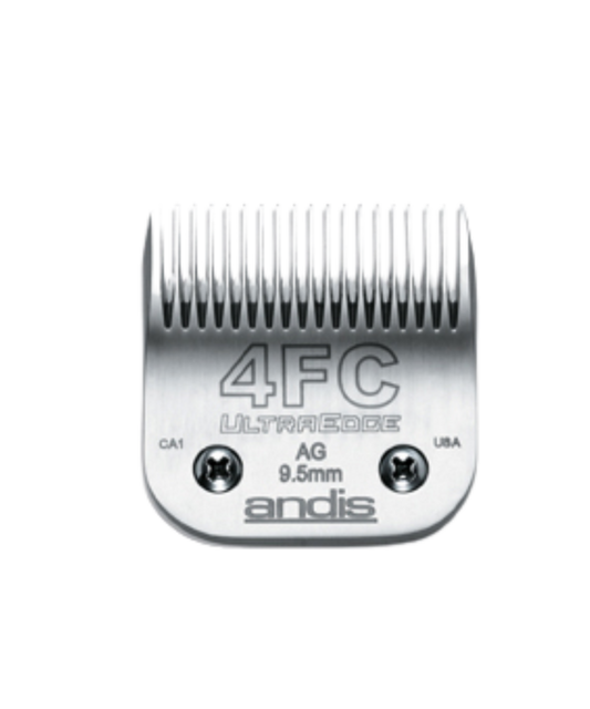 Andis scheerkop Size 4FC – 9,5 mm, fijn vertand, Snap-On vervangkop voor honden- & kattenvacht