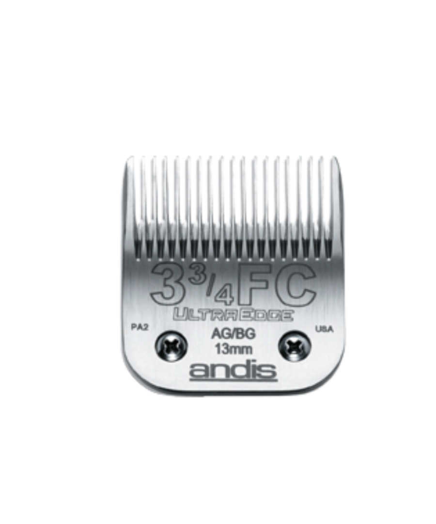 Andis scheerkop Size 3¾ FC – fijn getand 13 mm, Snap-On vervangkop voor nette vachtuitvoering