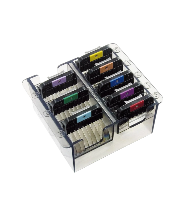 Opzetkammen Snap-On - Wahl - box met 8 stuks