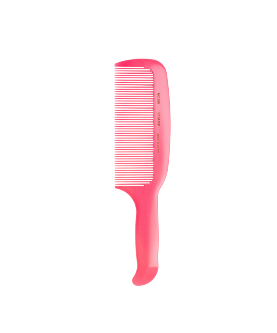 Utsumi anti-statische carbon kam roze voor hondenvacht styling