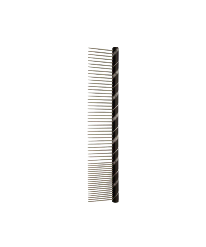 Fantasy Kam 20 cm – Metaal, 14 cm grove + 5 cm fijne vertanding