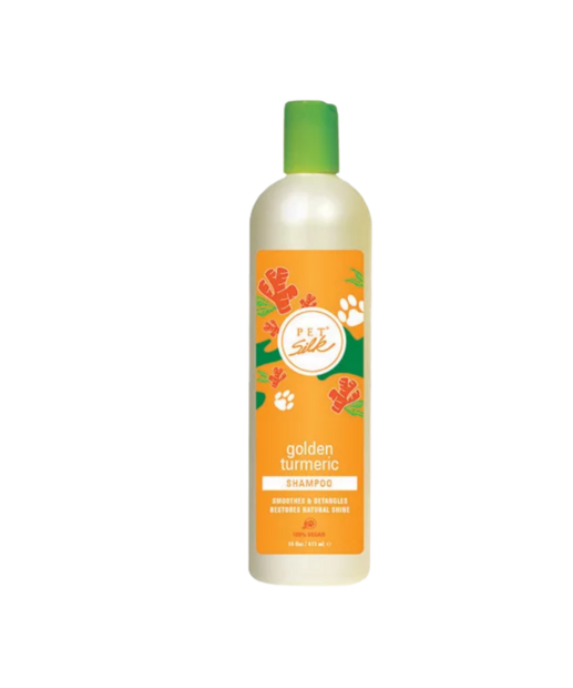 Pet Silk Golden Turmeric Shampoo – hydraterende shampoo voor droge vachten