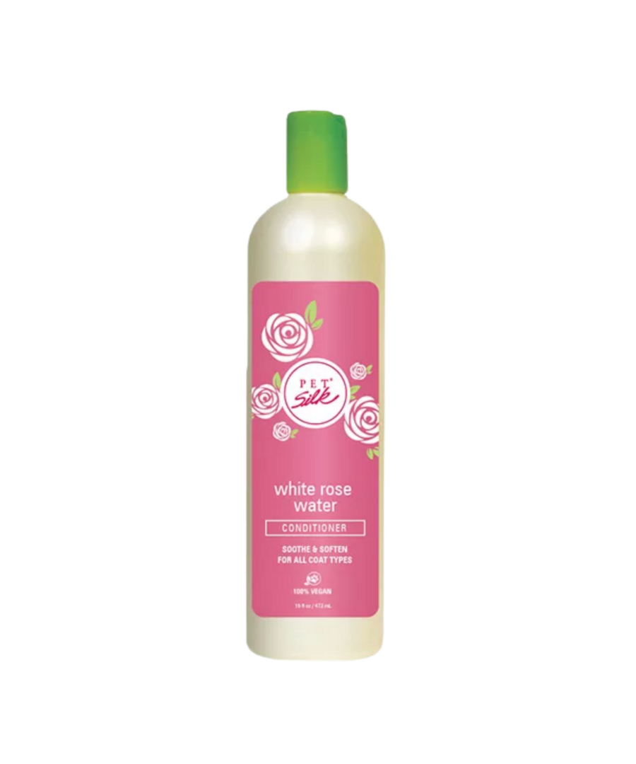 Pet Silk White Rose Conditioner – hydraterend rozenwater voor hondenvacht