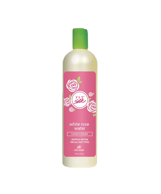 Pet Silk White Rose Conditioner – hydraterend rozenwater voor hondenvacht
