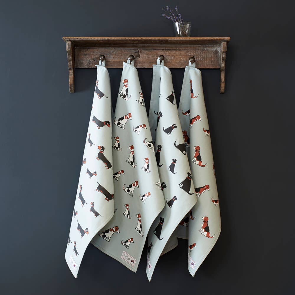 Sweet William | Theedoek voor hondenliefhebbers - Beagle