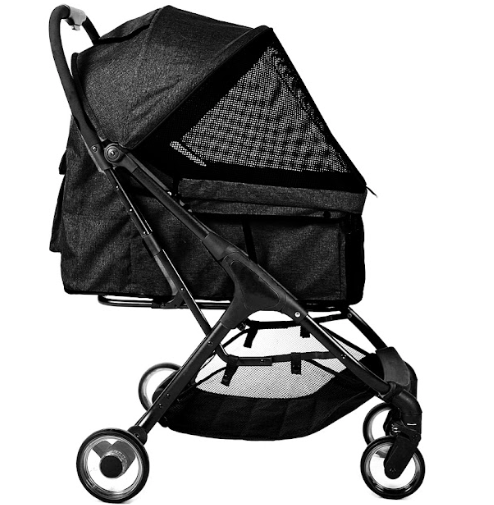 Prime Line Buggy Type 2 Grijs – hondenbuggy 84×57×101 cm