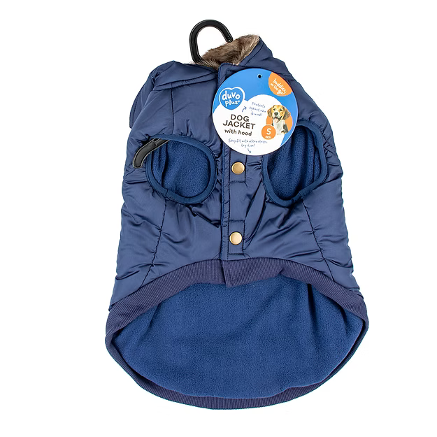 Hondenjas Puffer Blauw – Warm, wind- en waterbestendig