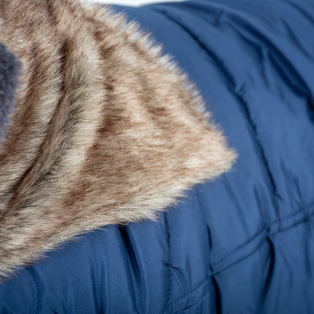 Hondenjas Puffer Blauw – Warm, wind- en waterbestendig