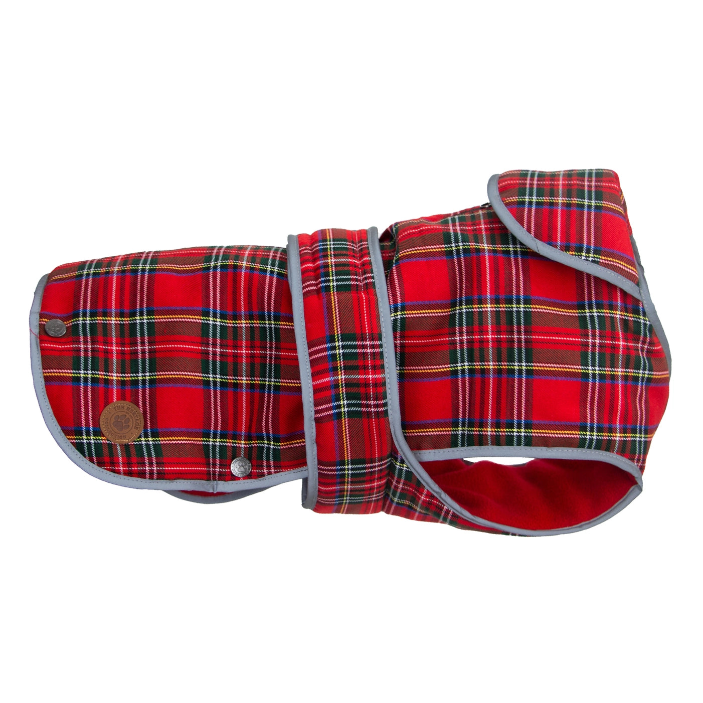 Tartan Highland Jas – klassieke rood-tartan stijl & warmte