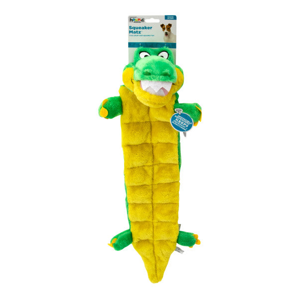 HuggleHounds Squeaker Matz XL hondenspeelgoed met 16 squeakers