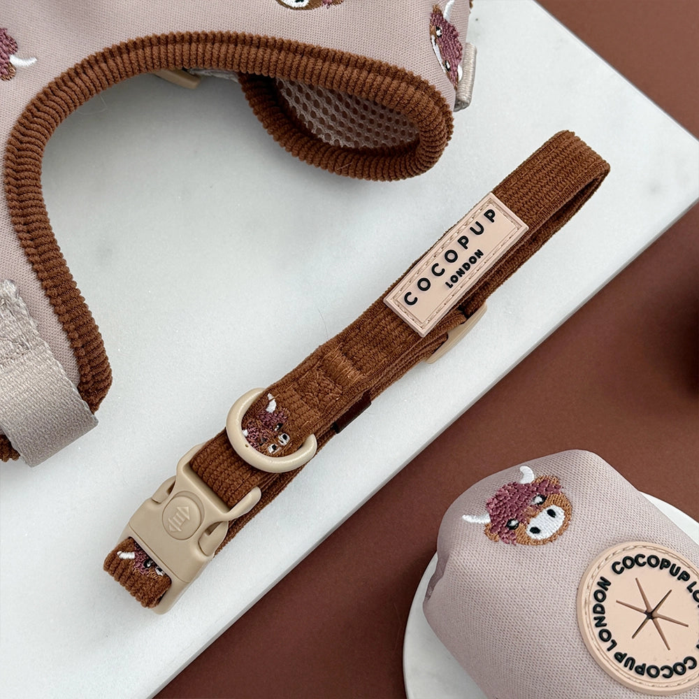 Cocopup London - Harold the Highland Cow Halsband