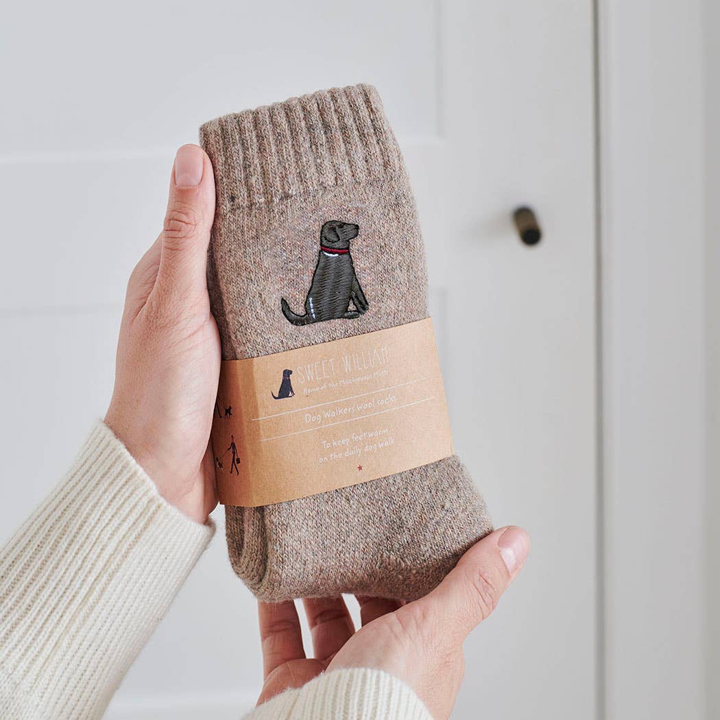 Hondensokken – Dog Walking Socks met hondenprint, katoenmix, voor hondenliefhebbers