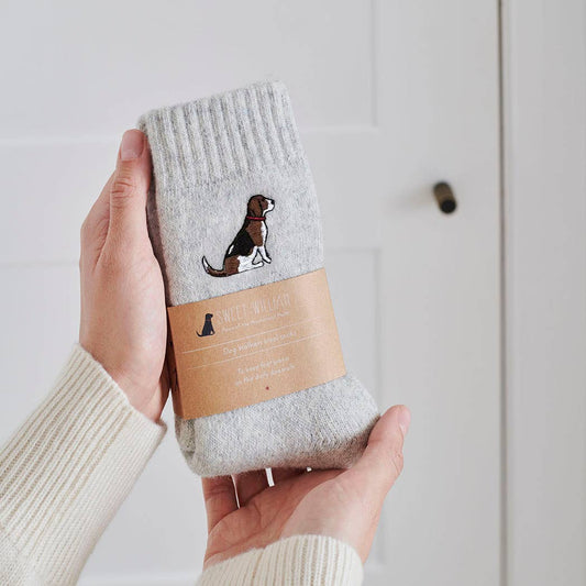 Hondensokken – Dog Walking Socks met hondenprint, katoenmix, voor hondenliefhebbers