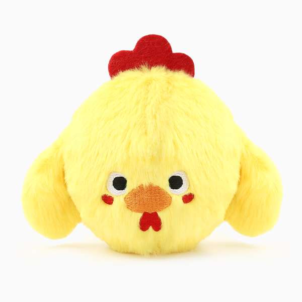 Farm Friendz Chick Ball – pluche kuikenbal met verborgen stekelige bal binnenin (12,5×11×8 cm)