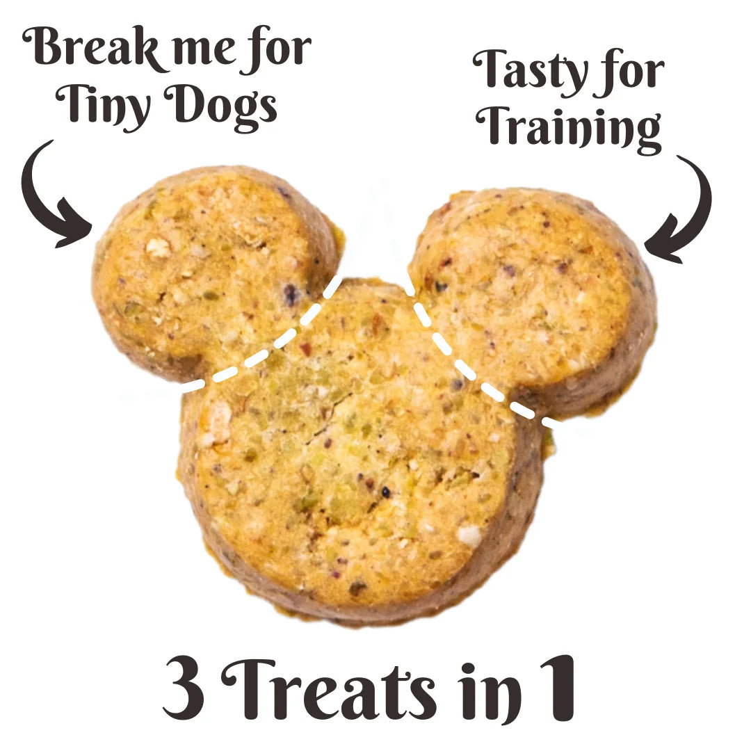 PARK LiFE Disney Soft Bakes – Graanvrije Hondenkoekjes Kip & Lever 100 g