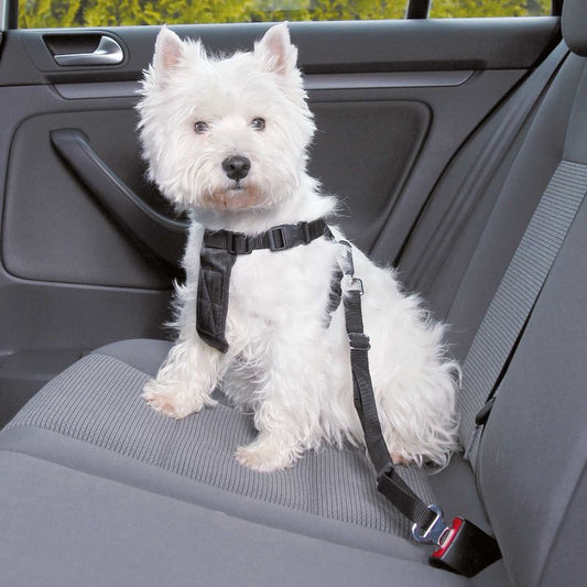 Trixie Autotuig verstelbaar en gevoerd – hond veiligheid auto