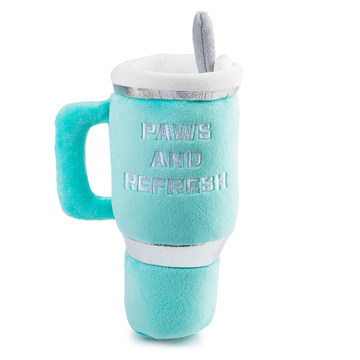 Haute Diggity Dog Snuggly Cup Blauwgroen – Pluche Hondenspeelgoed