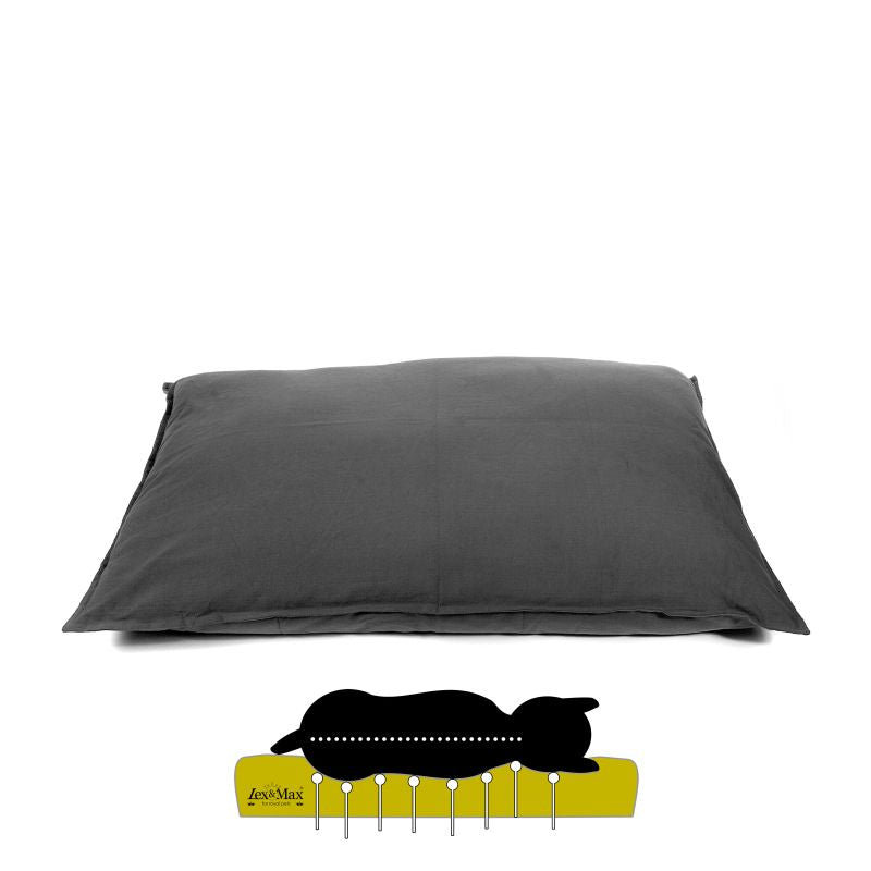 Lex & Max Tivoli Orthopedisch Hondenkussen – Donkere kleuren voor stijl & comfort