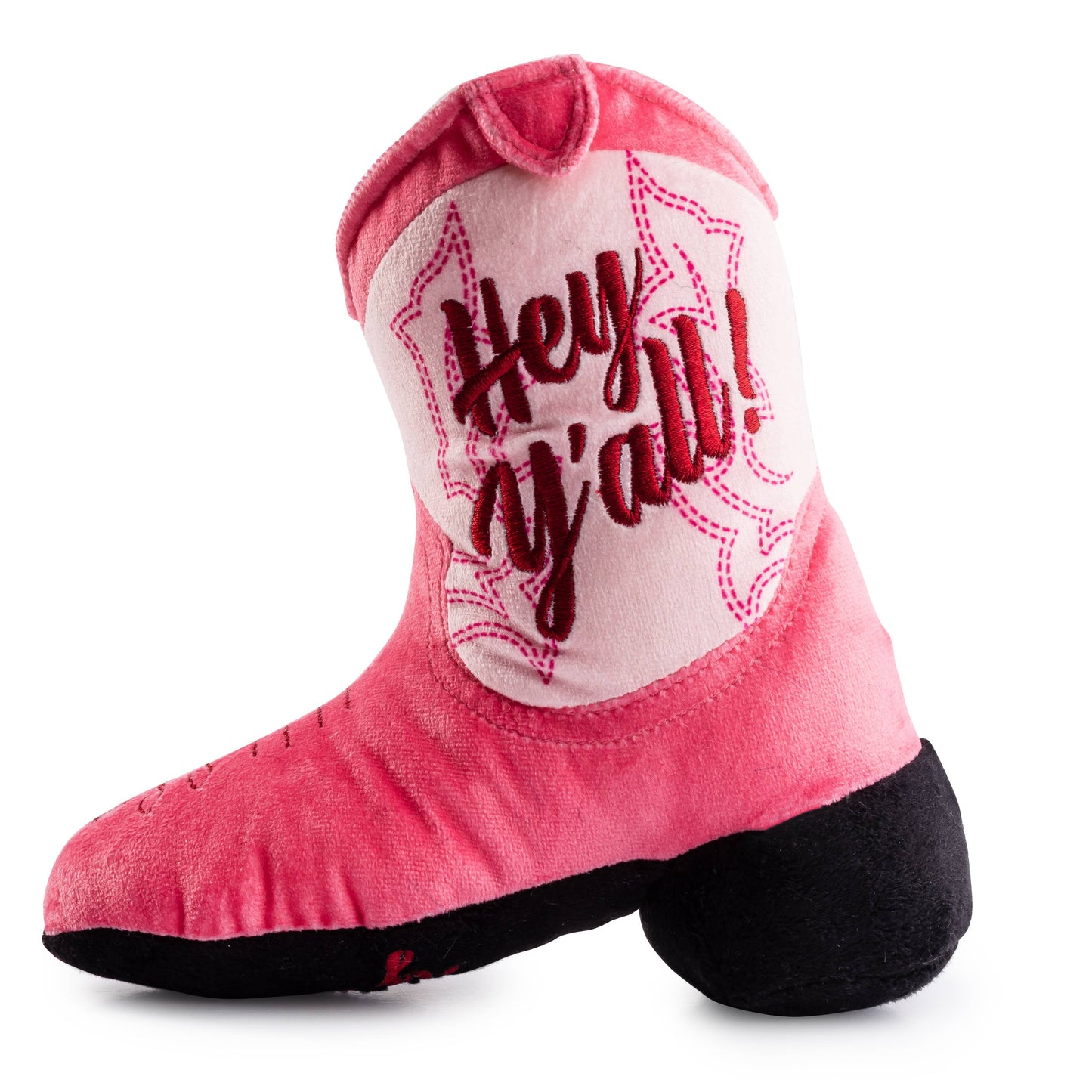 Roze Cowgirl Laars – vrolijk hondspeelgoed