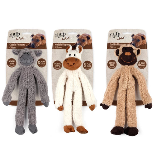 AFP Lambswool Cuddle Floppers knuffel hond