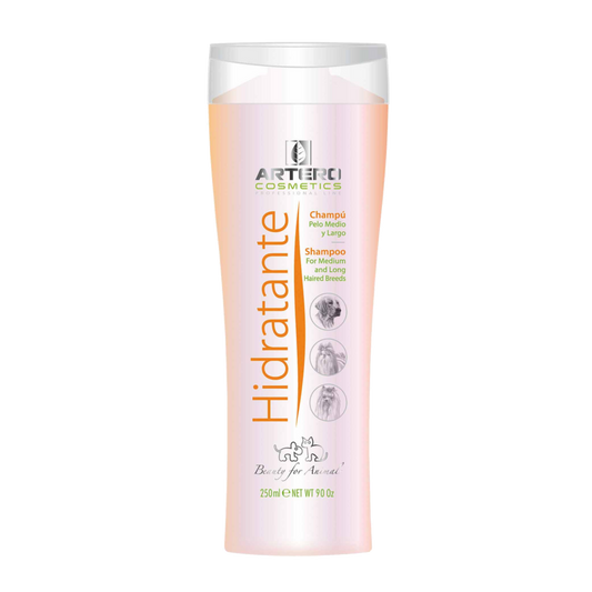 Artero Hidratante Shampoo – hydraterende shampoo voor langharige honden (250 ml)