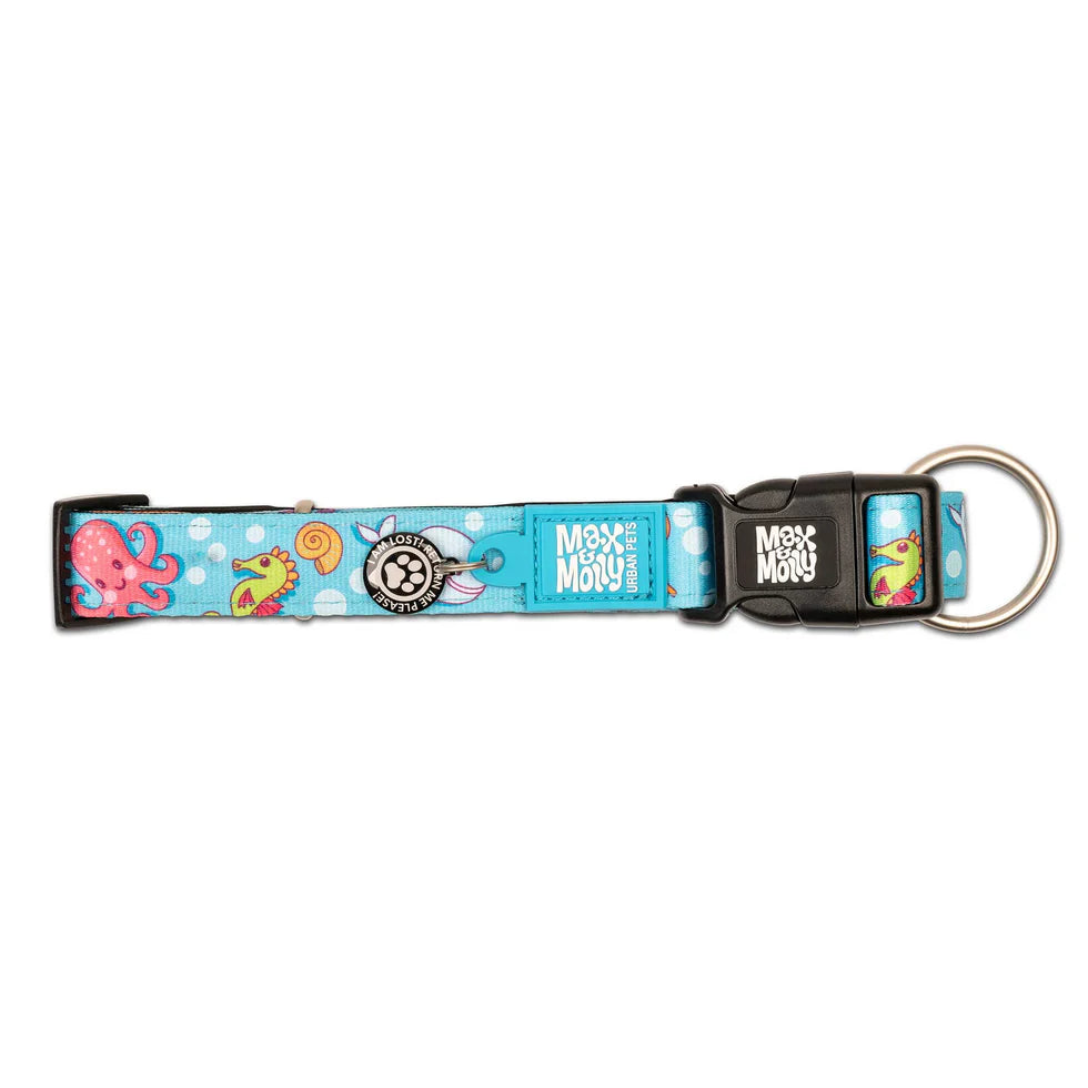 Max & Molly GOTCHA! Smart ID Collar – Blue Oceaan