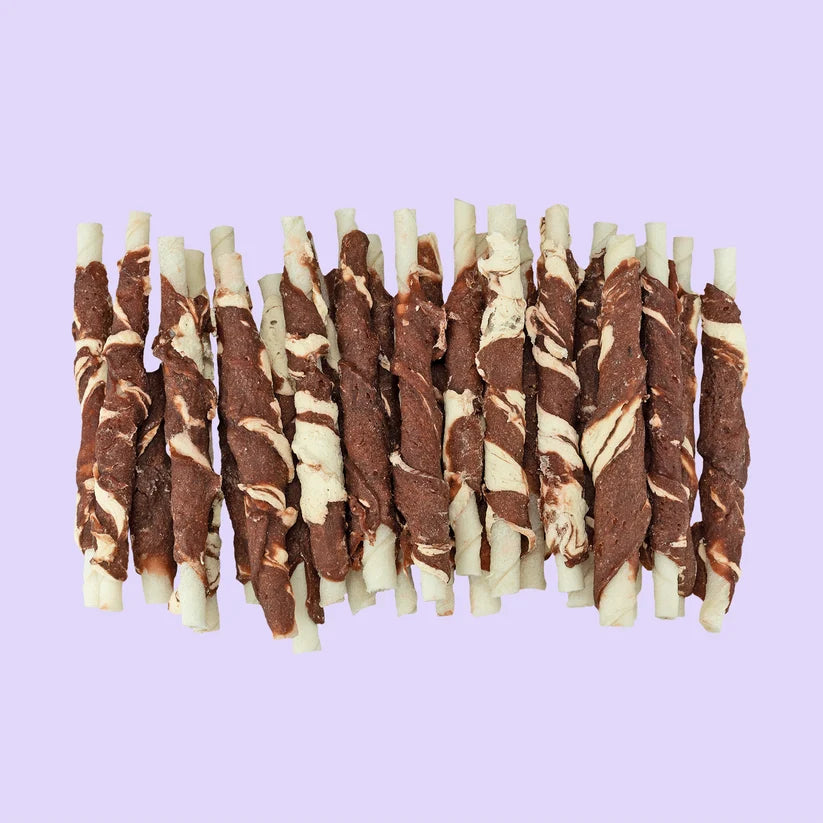 Braaaf Roll Sticks Lam – Kauwsticks met Lam & Kabeljauw 250 g