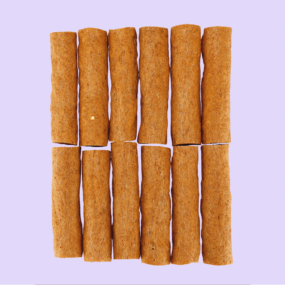 Braaaf Pompoen Sticks 12 cm – Plantaardige Kauwsnacks
