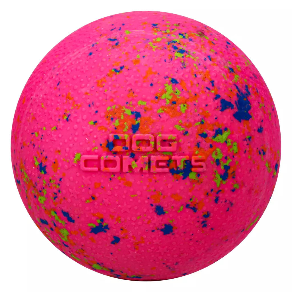 Dog Comets Stardust Roze M 2-pack | Stuiterbal Ø6 cm (Drijvend)