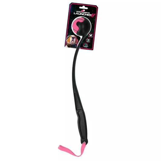 Dog Comets Launcher Roze M 48cm | Ballenwerper incl. tennisbal