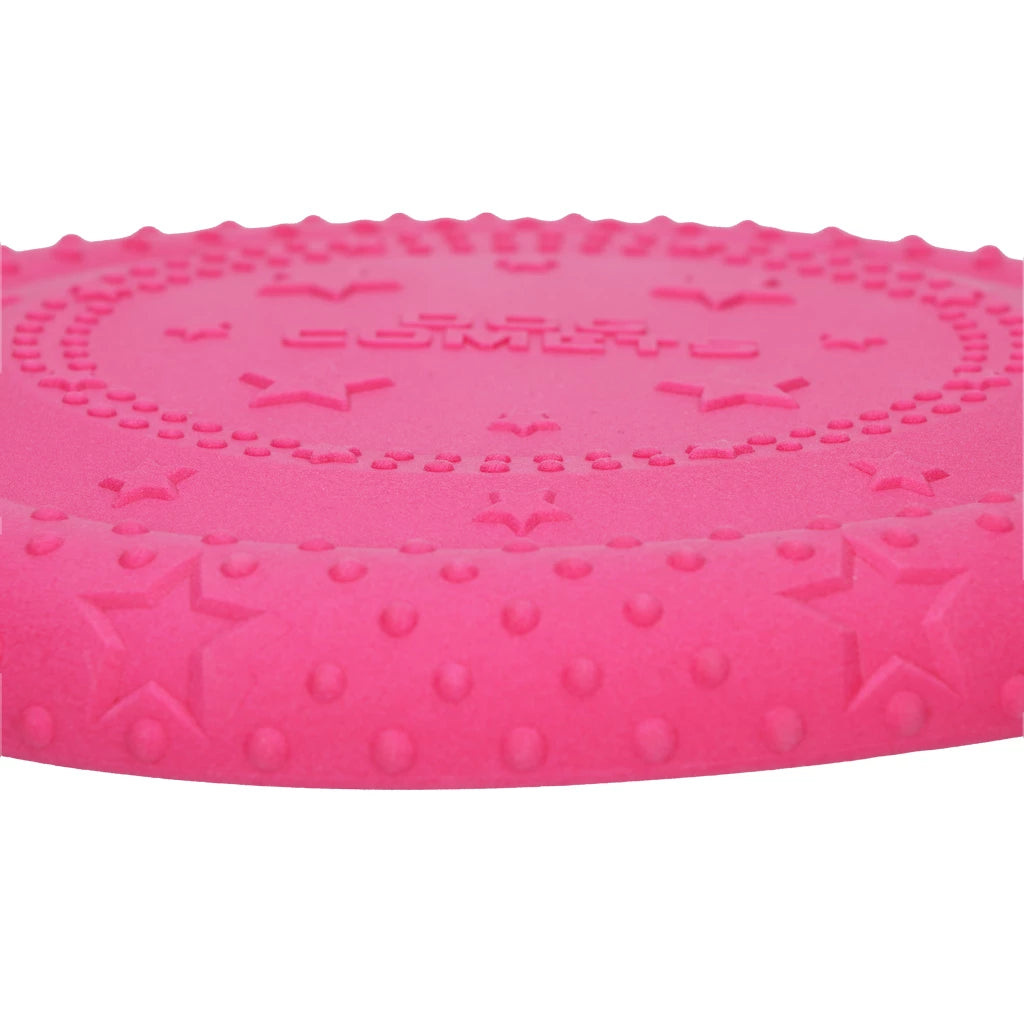 Dog Comets UFO Flyer Roze Hondenspeeltje van TPR Schuimrubber