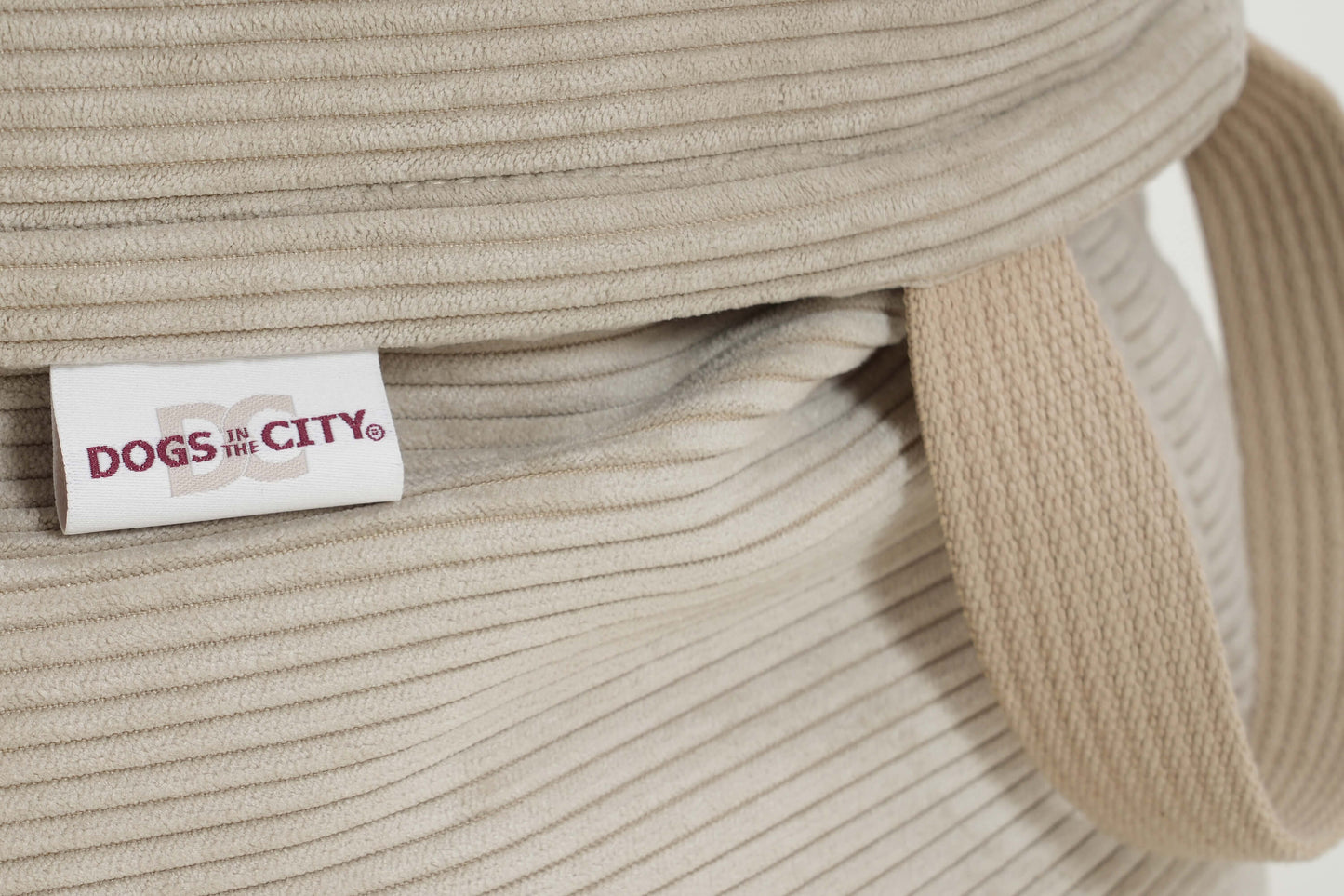 Basket Chelsea Cord – Zand Donutmand & Shopper in één