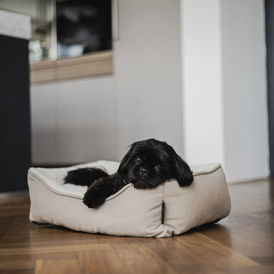 Snug Box Bed – Zand & compact box comfort
