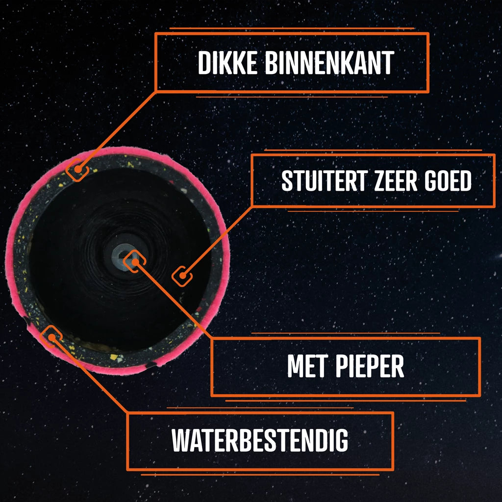 Dog Comets Neutron Star M Groen 3-pack | Tennisbal met Pieper