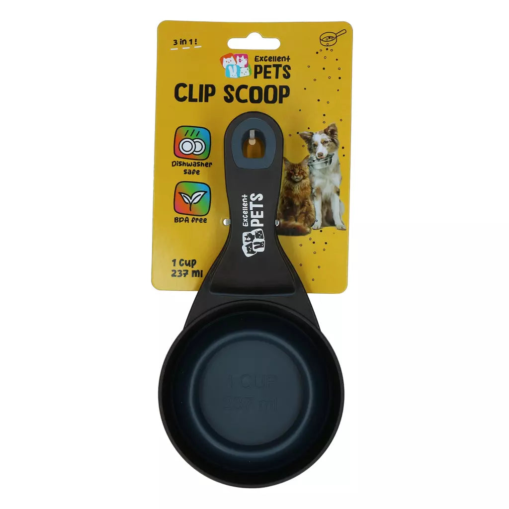 Excellent Voerschep met Sluitclip – 1  cup (ca. 250 ml)