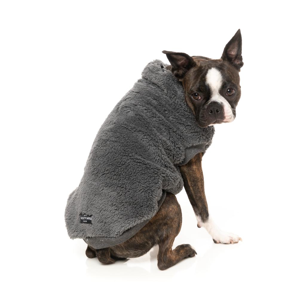 FuzzYard Turtle Teddy Hondentrui Charcoal – Maat 1 t/m 7