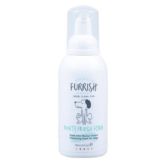 Furrish Minty Fresh Foam 150 ml schuim voor hondenmond