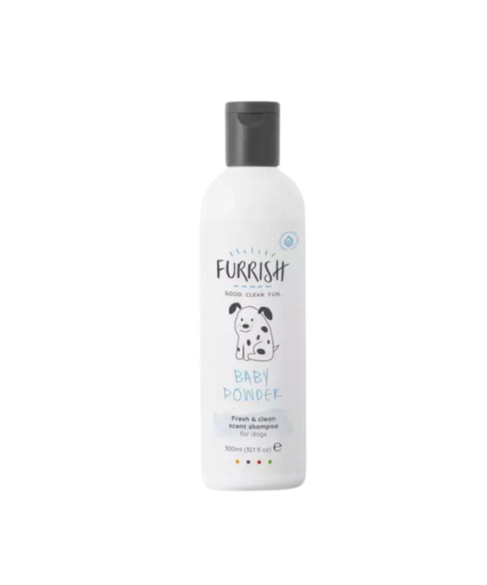 Furrish Baby Powder Shampoo – zoet geurende 2-in-1 shampoo & conditioner (300 ml)