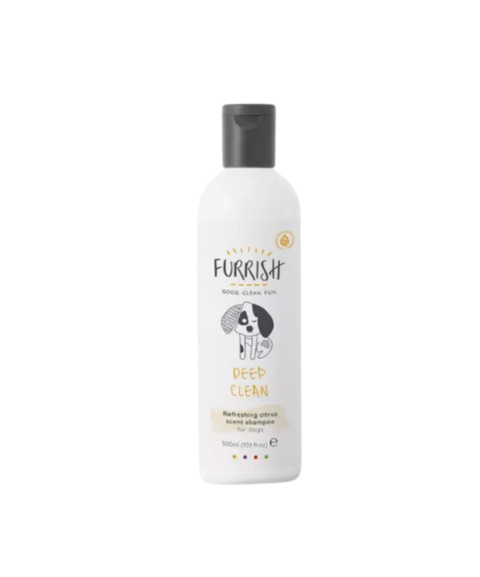 Furrish Deep Clean Shampoo – clarifying shampoo met citrusaroma voor grondige reiniging (300 ml)