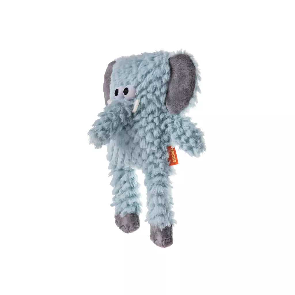 Growl Block Heads Trunky de Olifant – Pluche Hondenspeeltje met Verborgen Pieper
