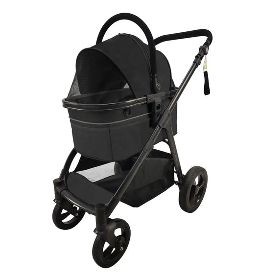 Prime Line Buggy Type 3 Zwart – buggy voor hond tot 20 kg