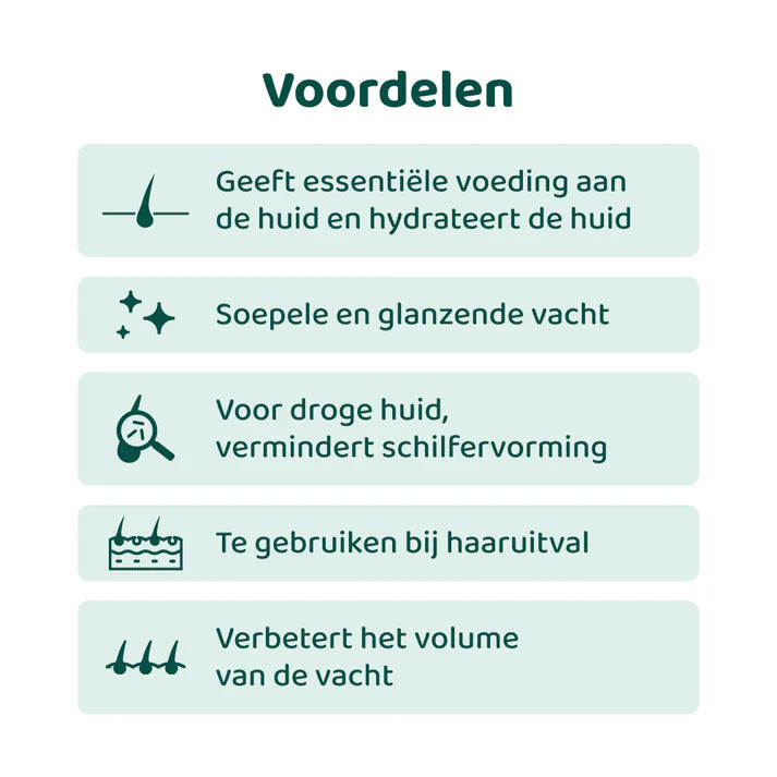 DogSuppy Huid & Vacht Omega 3-6-9 – Chewies met Visolie & Biotine voor Glanzende Vacht (180 g / 60 stuks)