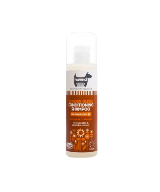 Hownd Golden Oldies Shampoo – Verzorgende Shampoo voor Oudere Honden (250 ml)