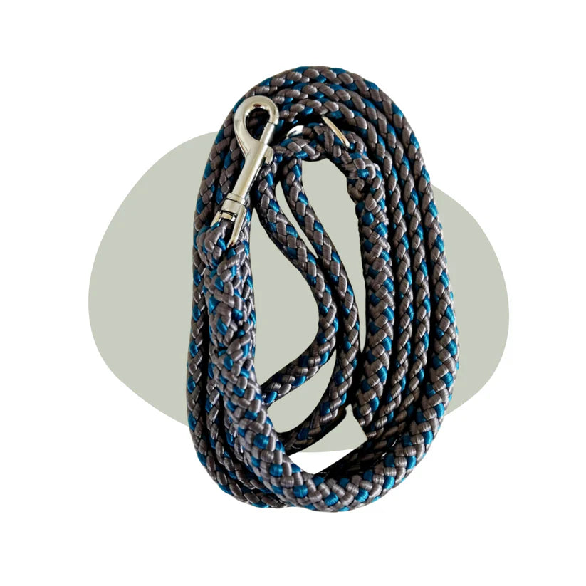 Walk that Dog! Wandellijn Dotted Grey | 13 & 17 mm – Femke’s Dog Store