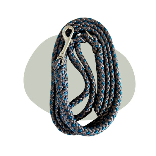 Walk that Dog! Wandellijn Dotted Grey | 13 & 17 mm – Femke’s Dog Store
