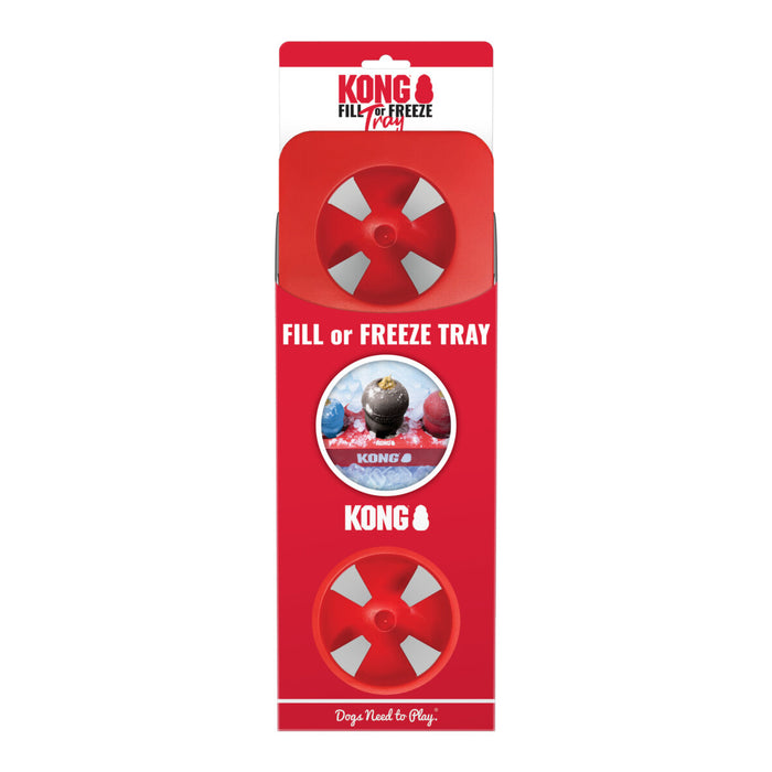 KONG Fill & Freeze Tray – Vul- en Invrieshouder voor 3 KONGs