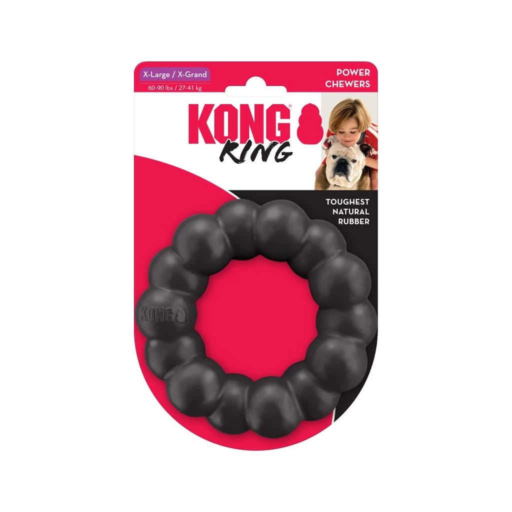 KONG Extreme Ring XL kauwspeeltje van natuurlijk rubber voor honden