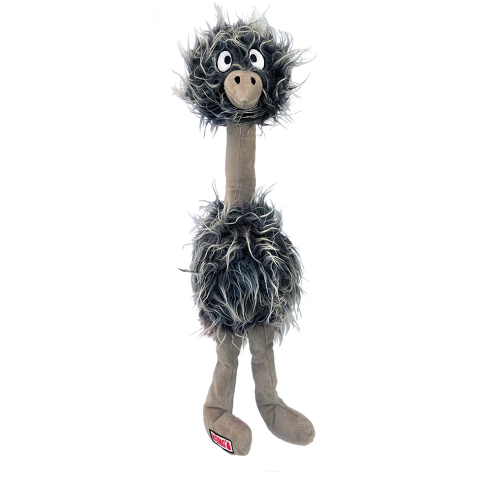 KONG Comfort Jumbo Birds Assorti Extra Grote Hondenknuffel met 2 Piepers